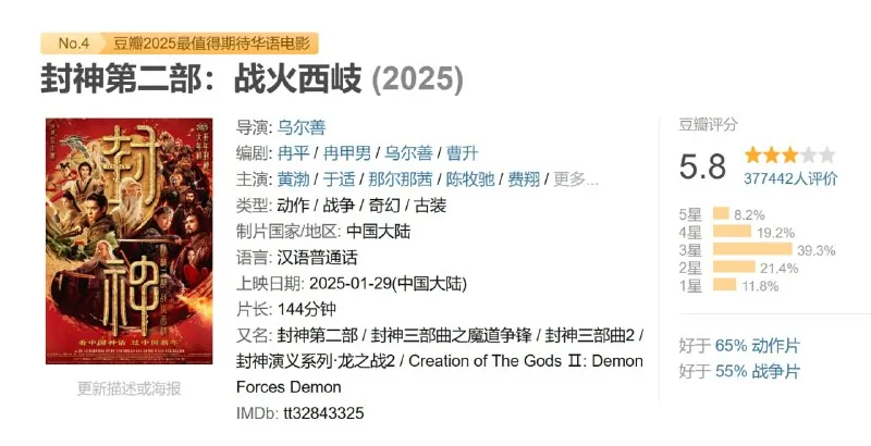 🌍封神第二部：战火西岐（2025）-🌍
